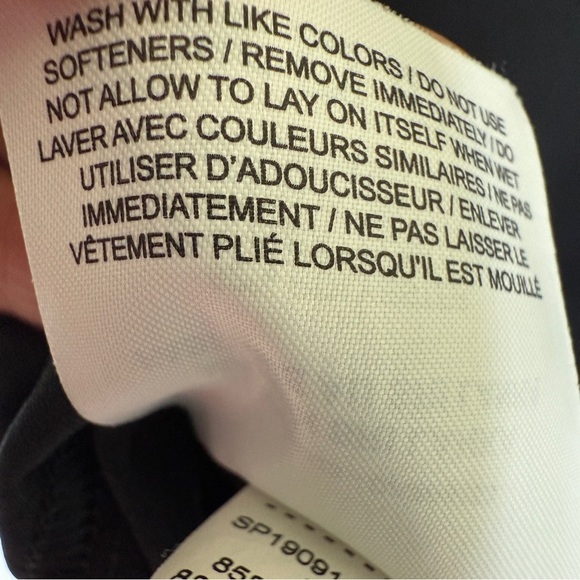 Nike Pro Dri-FIT Long Sleeve Training T-Shirt Black Teens L Sweat Wicking Mesh - Picture 12 of 12